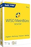 WISO MeinBüro Desktop Plus (2022) | Intuitive All-in-One Bürosoftware | Rechnungen schreiben, Buchhaltung und Steuern erledigen, Auftragsabwicklung u.v.m. | Aktivierungscode per E-M