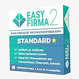 EasyFirma 2 Standard - Rechnungsprogramm für Kleinunternehmer und Handwerker. Rechnungen, Angebote, Kunden- und Artikelverwaltung, ...